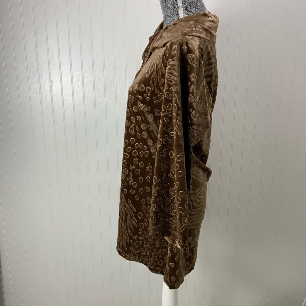 Great Cavalier by St. Paul stamped velvet tunic - Picture 3 of 5